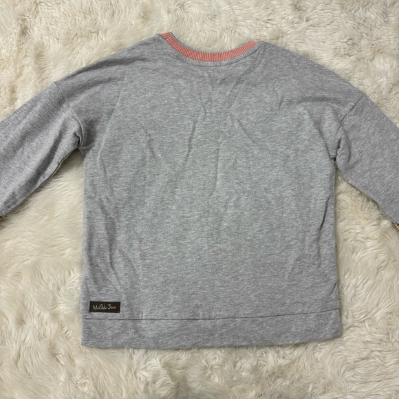 NWT Matilda Jane Just Imagine Glittery French Terry Top - Picture 7 of 7